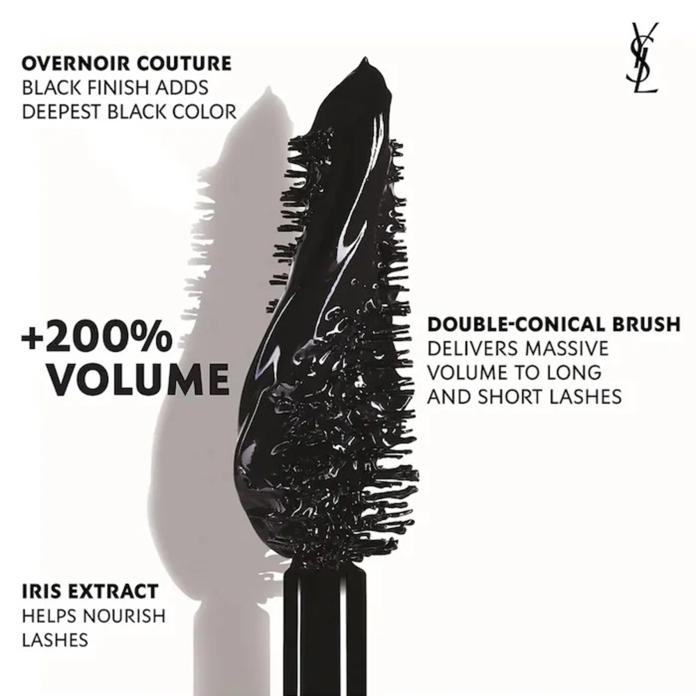 Yves Saint Laurent Lash Clash Extreme Volume Mascara black 2ml - Picture 2 of 12